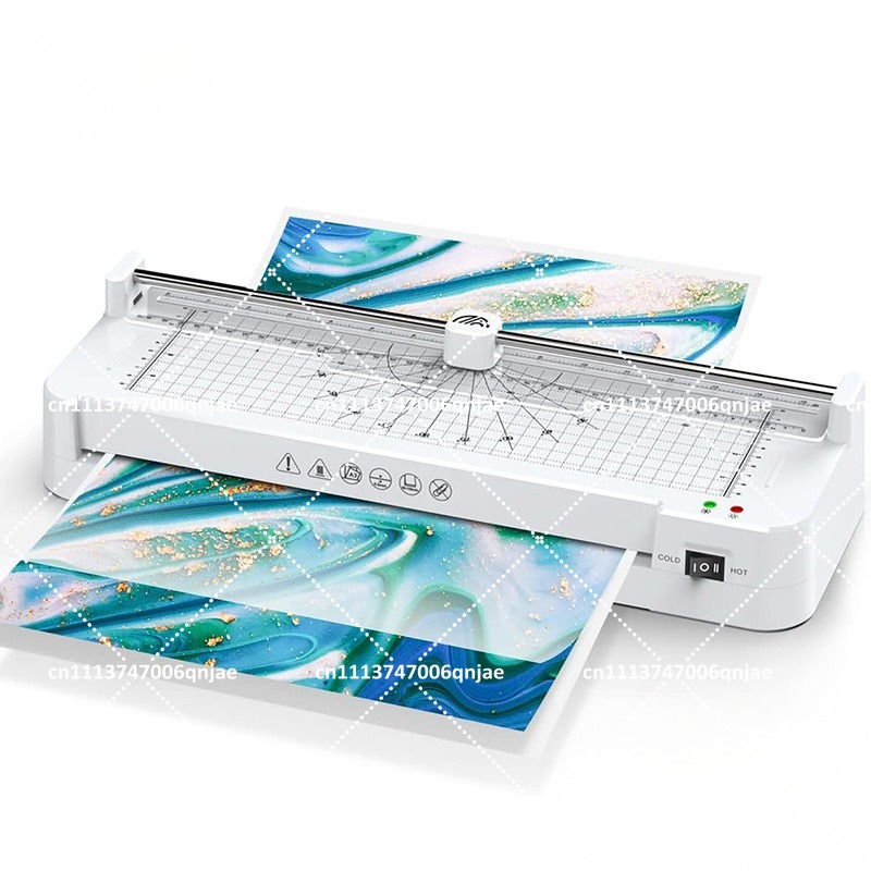 Home Office Gear - A3 Laminiergerät mit Integriertem Schneidemesser, 2-in-1