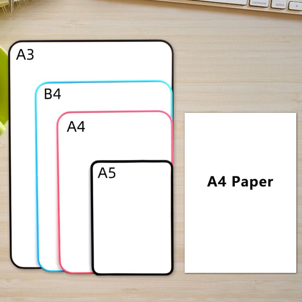 Magnetic Calendar Board - A5/A4/B4/A3 Whiteboard, doppelseitig, trocken abwischbar, beschreibbar,