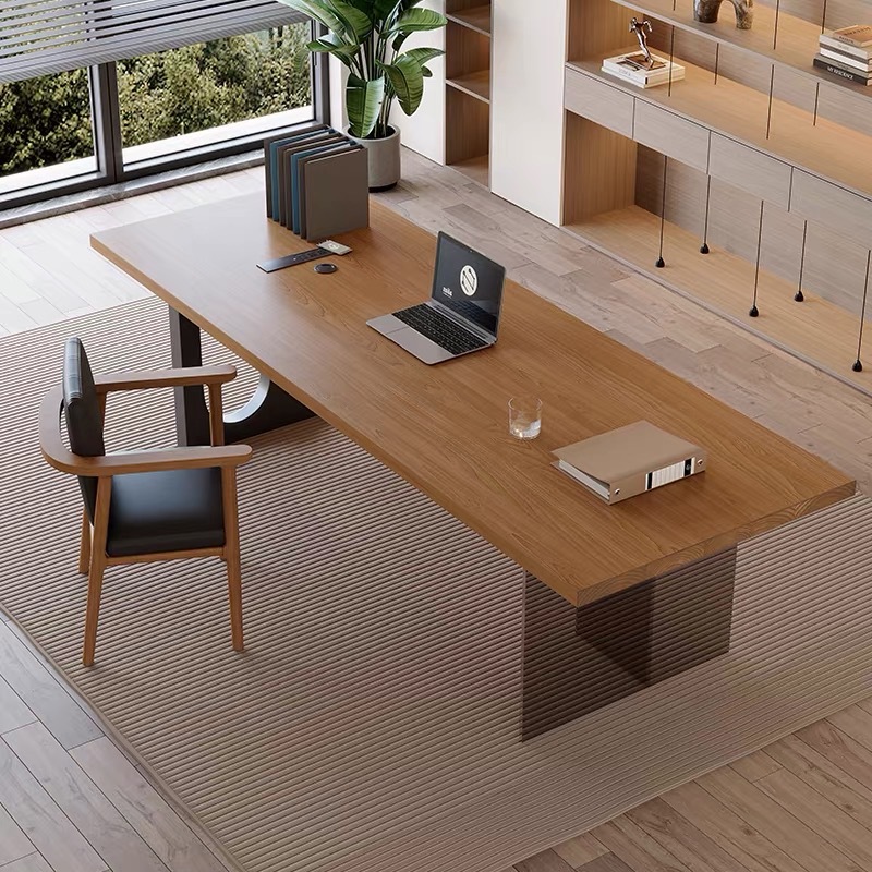 Home Office Desk - Italienischer Acryl-Schwebeschreibtisch Moderner Einfacher Wohnzimmer-Arbeitstisch Büro-Heim-Möbel
