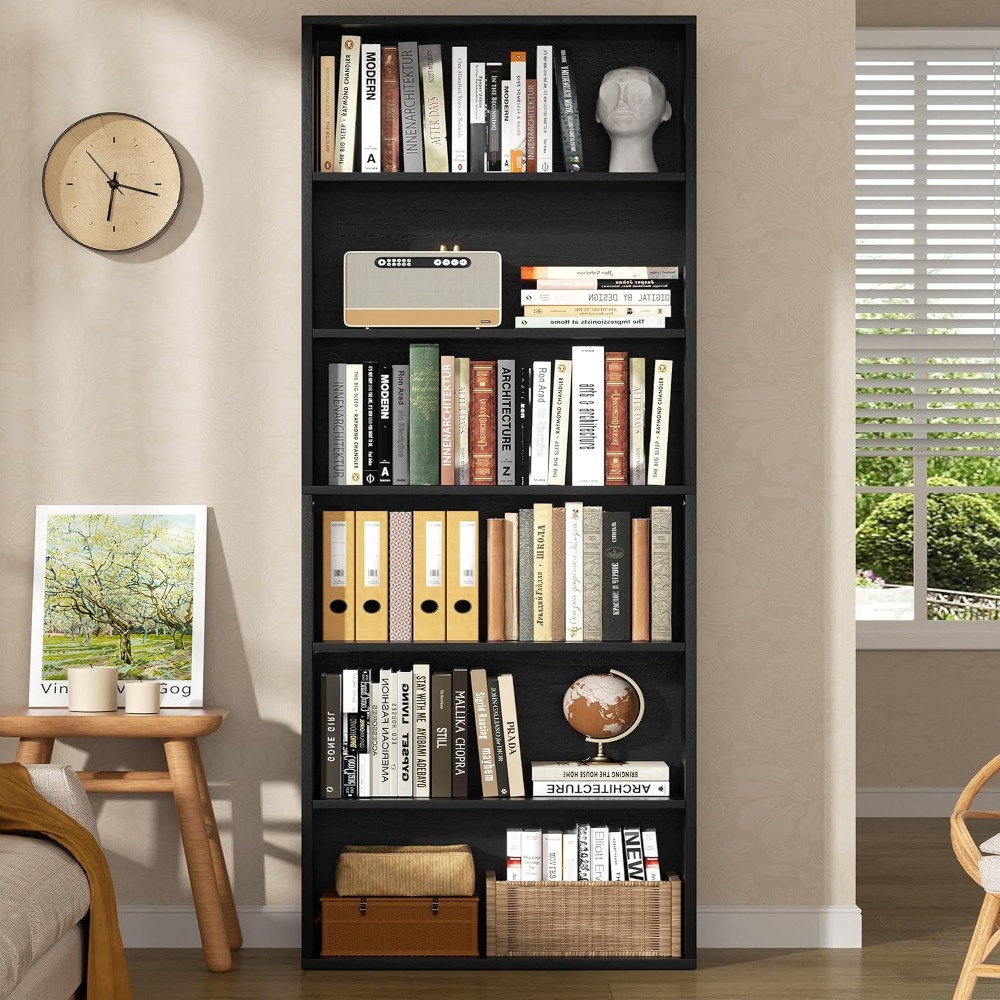 6-stufiges offenes Bücherregal – Home Office Free Bewertung und Preis