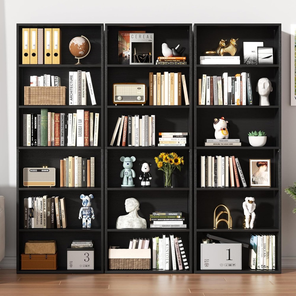 6-stufiges offenes Bücherregal – Home Office Free Bewertung und Preis
