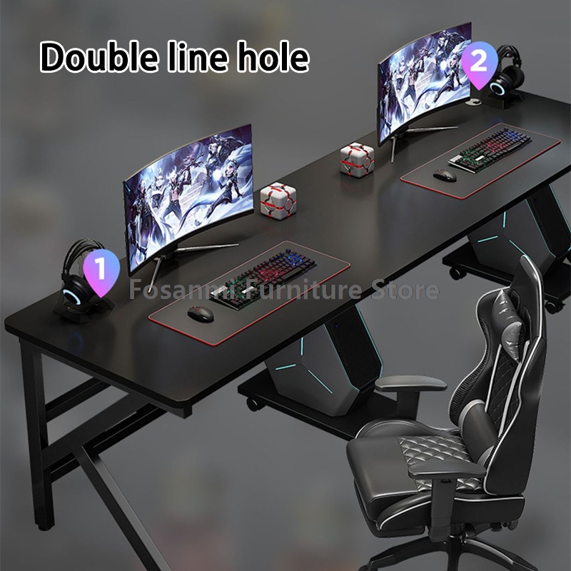 Großer 2-Personen Gamer PC-Sch – Home Office With Two Desks Bewertung und Preis