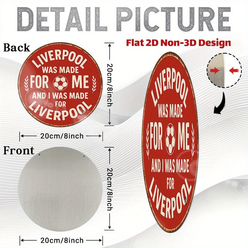 Blechschild - Liverpool Was Ma – Home Office Liverpool Bewertung und Preis