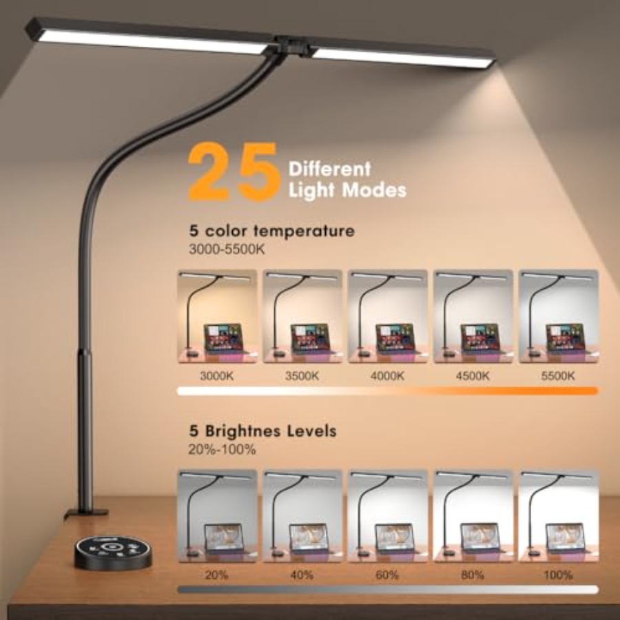 LED-Schreibtischlampe für Büro – Home Office Desk Bewertung und Preis