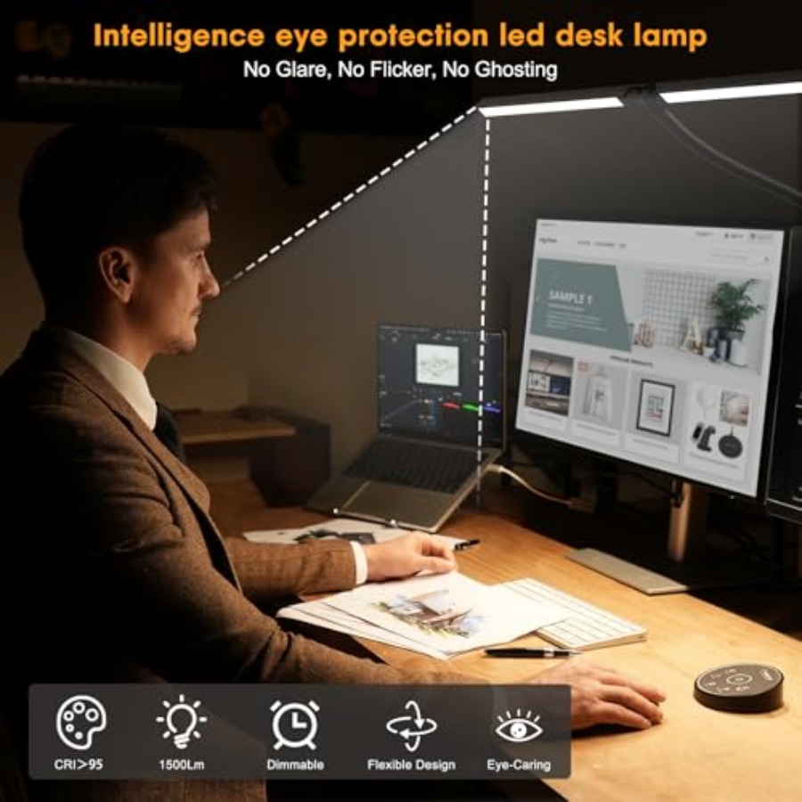 LED-Schreibtischlampe für Büro – Home Office Desk Bewertung und Preis