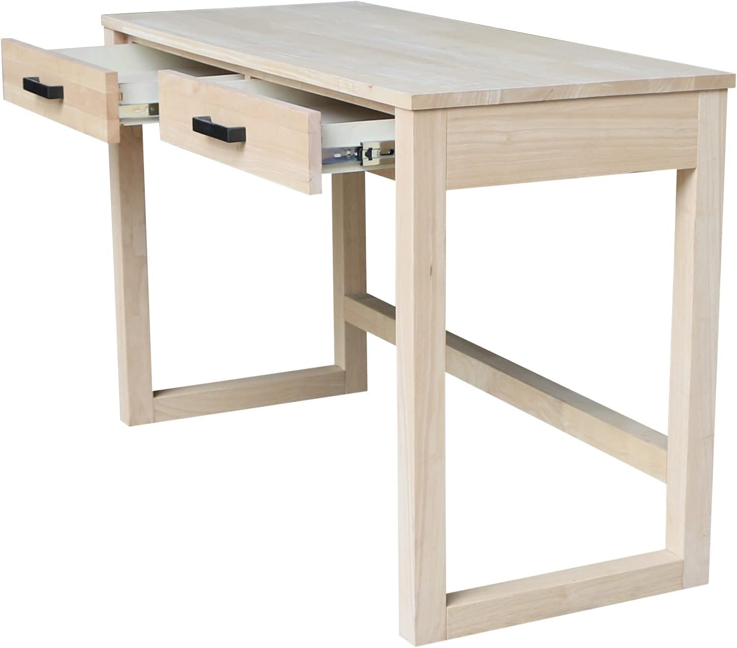 Massivholz-Arbeitstisch mit zw – Home Office With Two Desks Bewertung und Preis
