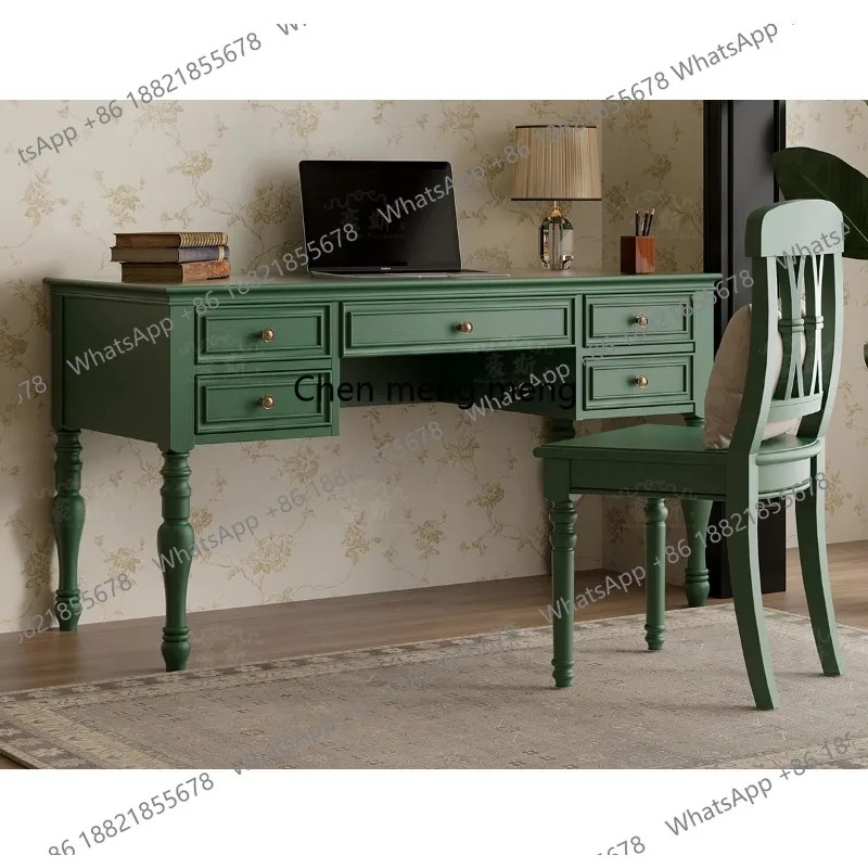 E136 Vintage-Stil Zwei-in-Eins – Home Office With Two Desks Bewertung und Preis