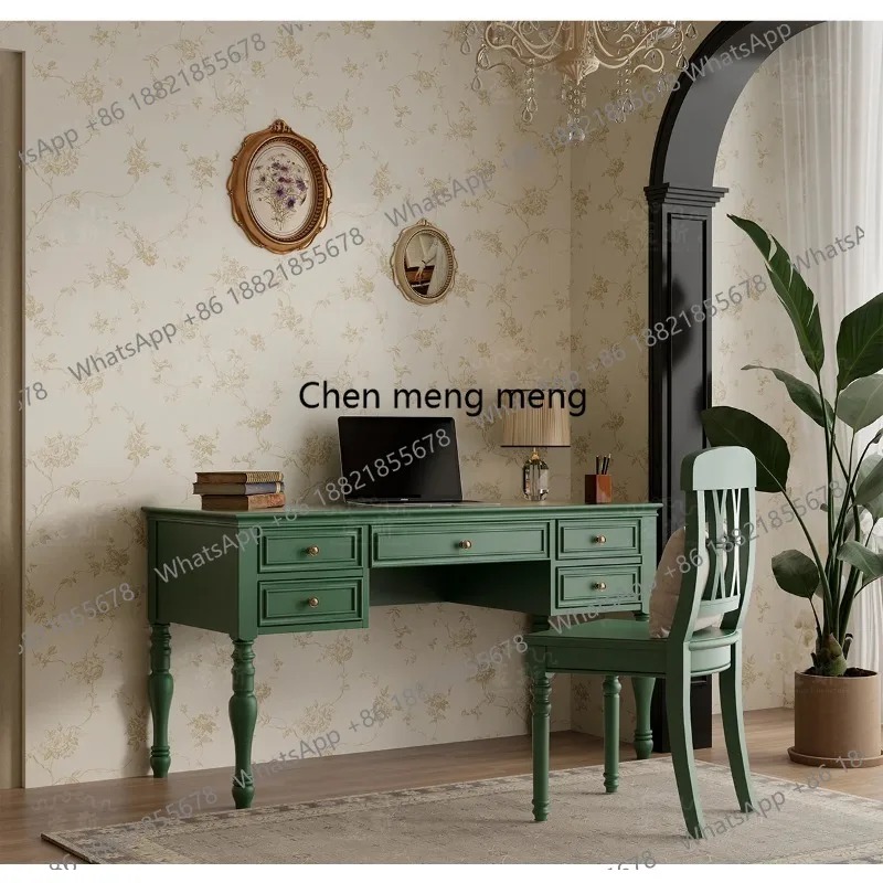 E136 Vintage-Stil Zwei-in-Eins – Home Office With Two Desks Bewertung und Preis