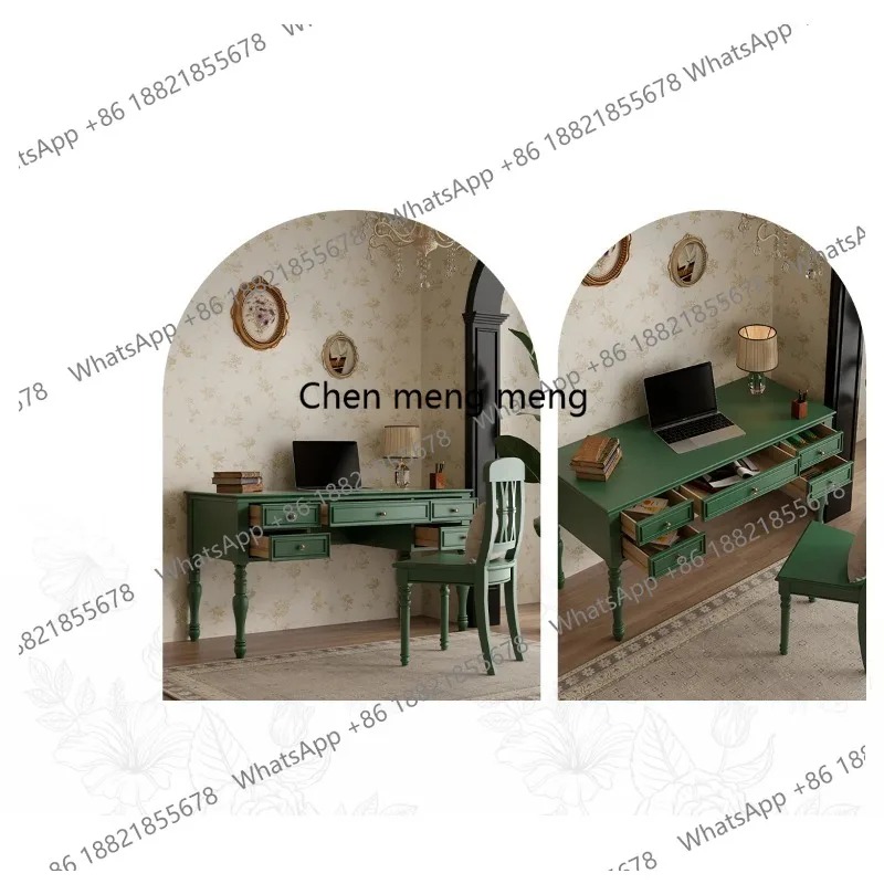 E136 Vintage-Stil Zwei-in-Eins – Home Office With Two Desks Bewertung und Preis