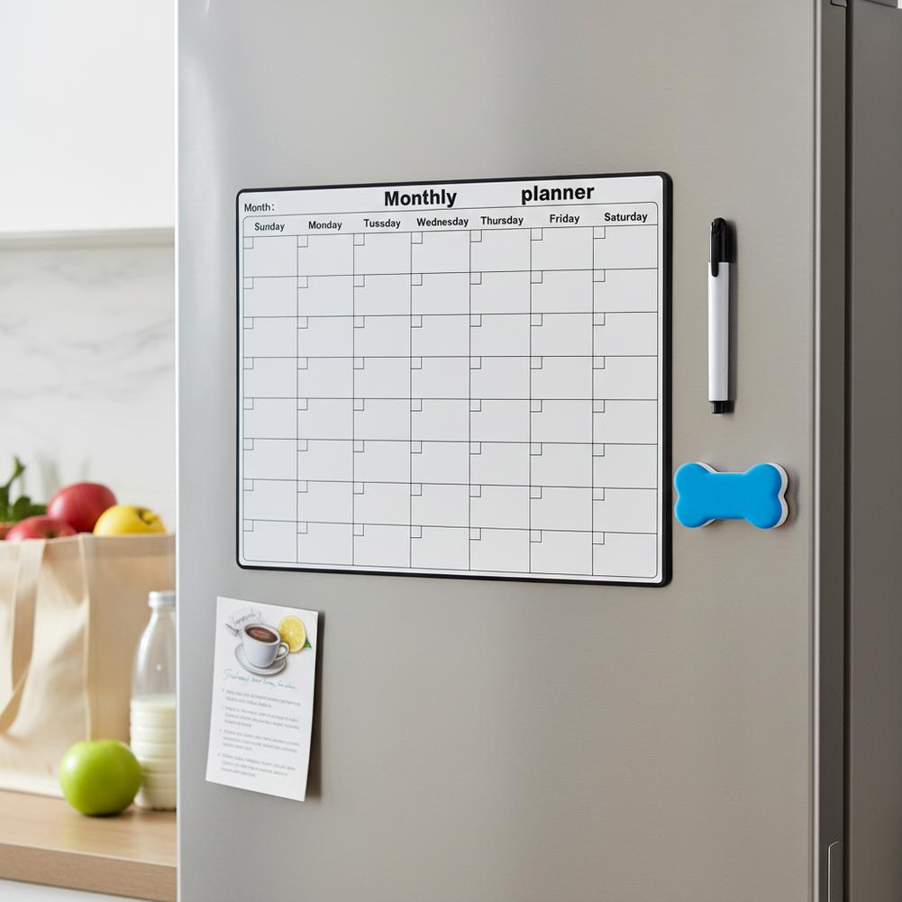 Magnetischer Kühlschrank-Kalen – Magnetic Calendar Board Bewertung und Preis