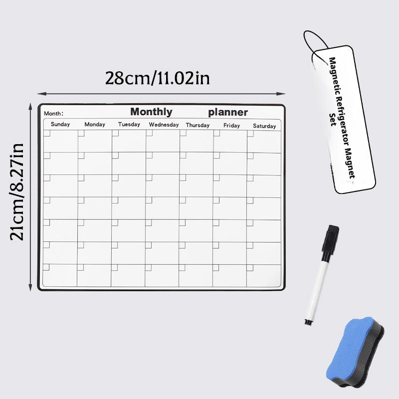 Magnetischer Kühlschrank-Kalen – Magnetic Calendar Board Bewertung und Preis