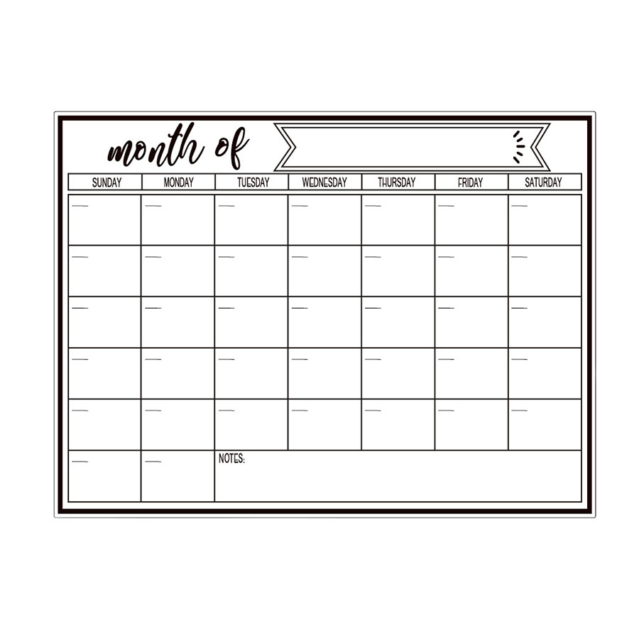 Magnetischer Whiteboard-Aufkle – Magnetic Calendar Board Bewertung und Preis