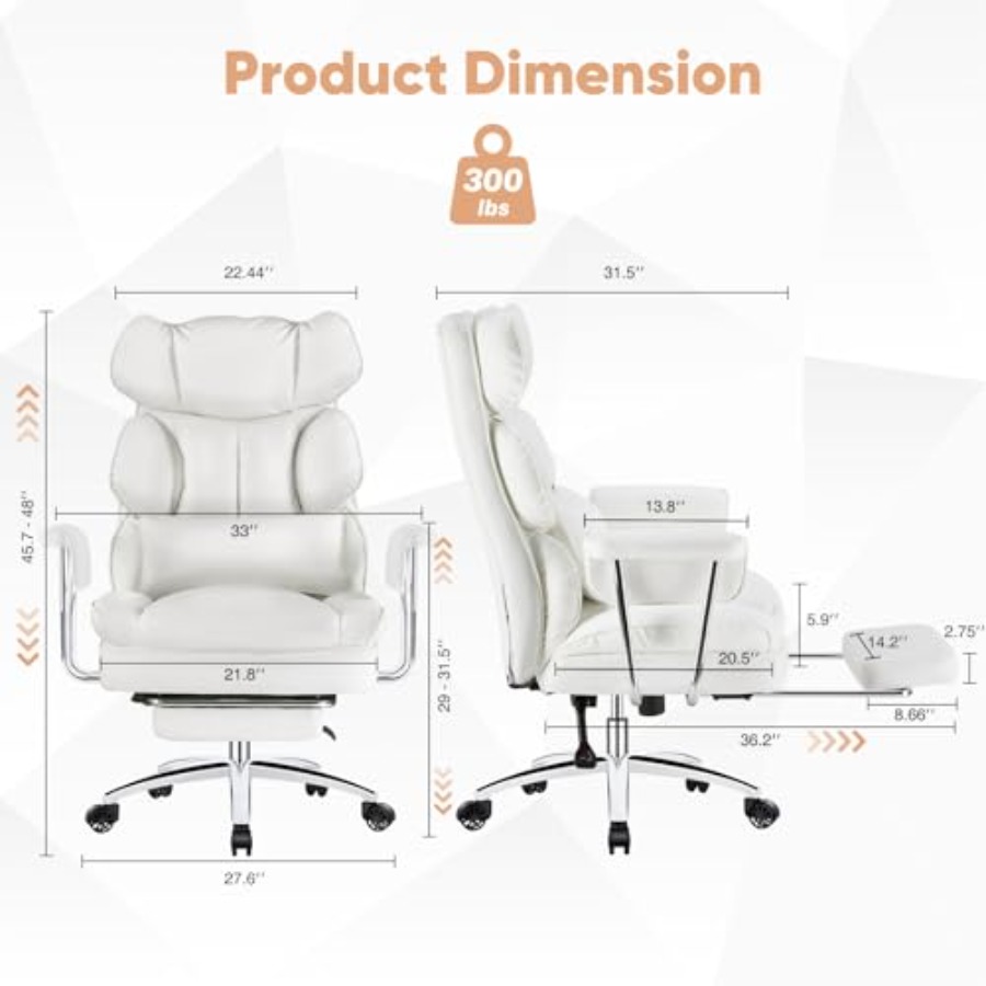 Ergonomischer Bürostuhl für Fü – Home Office Desk Bewertung und Preis