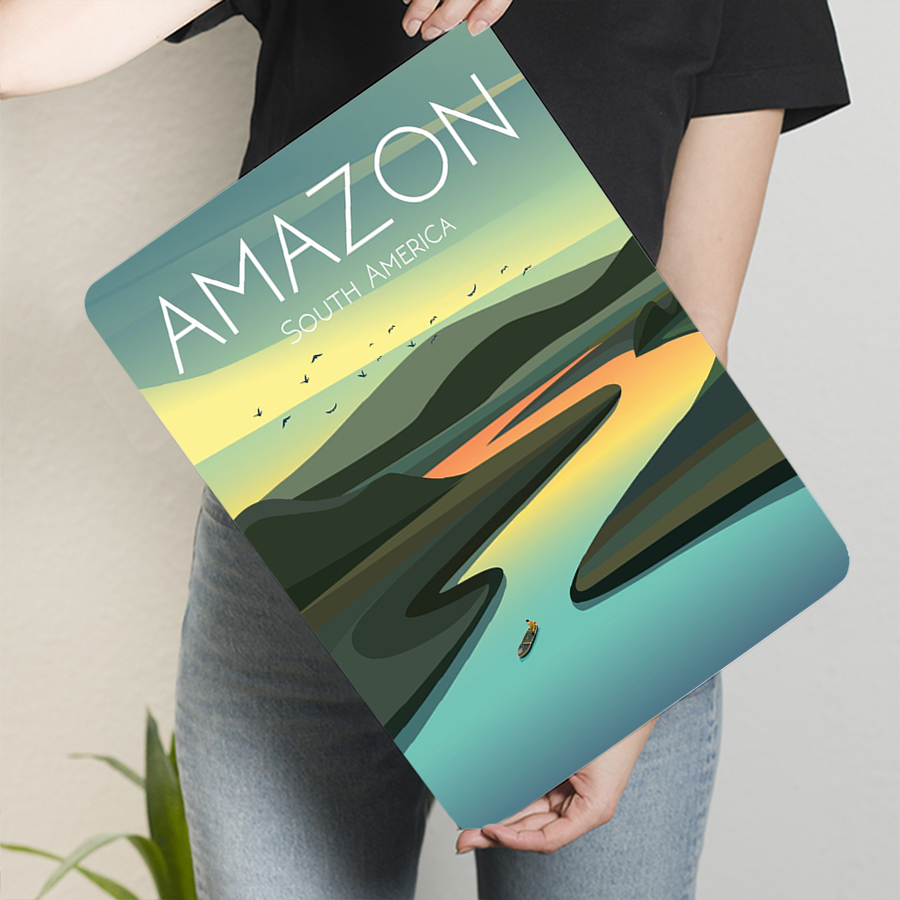Amazon River Landscape Metall- – Home Office Of Amazon Bewertung und Preis