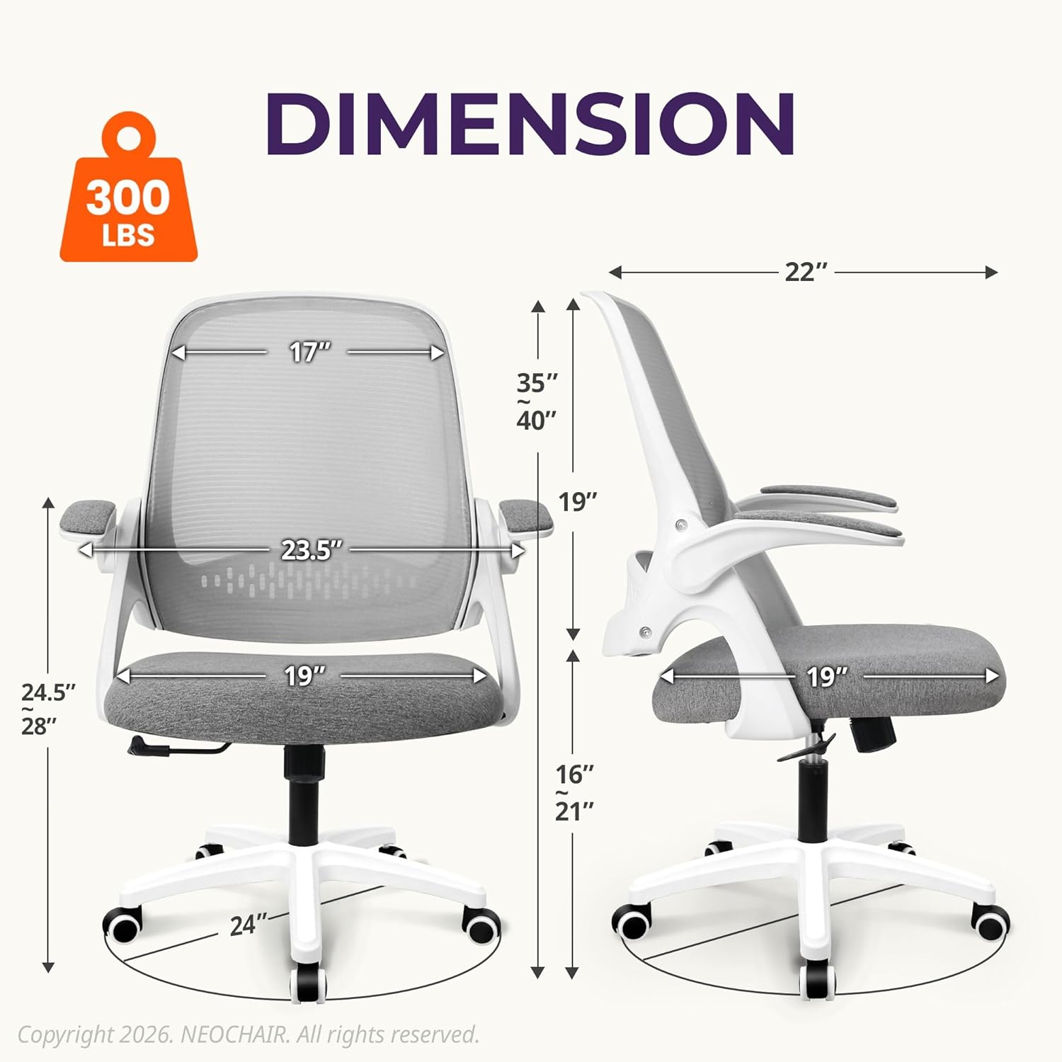 Ergonomischer Bürostuhl mit Ne – Home Office Desk Bewertung und Preis