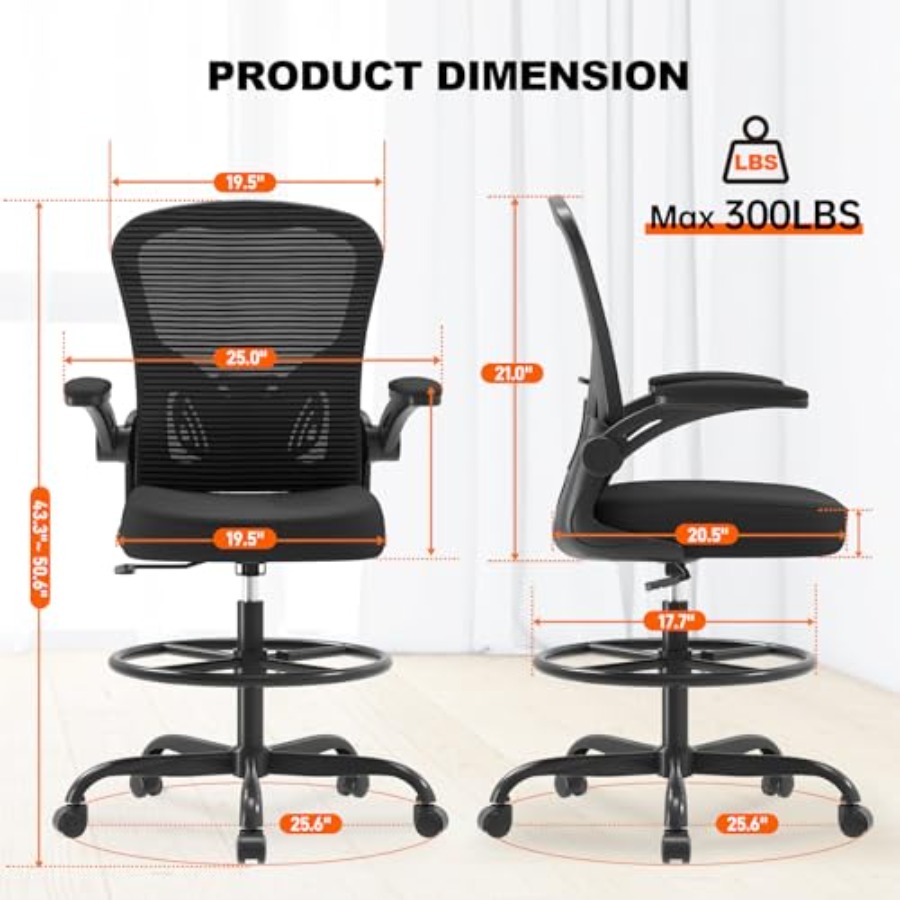 Ergonomischer Zeichenstuhl, ho – Ergonomic Office Chair Bewertung und Preis