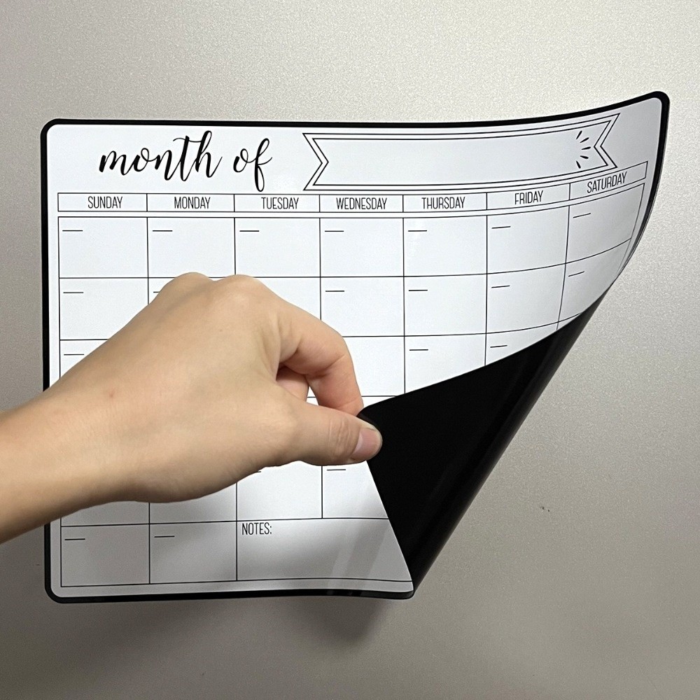 Tragbarer magnetischer, trocke – Magnetic Calendar Board Bewertung und Preis