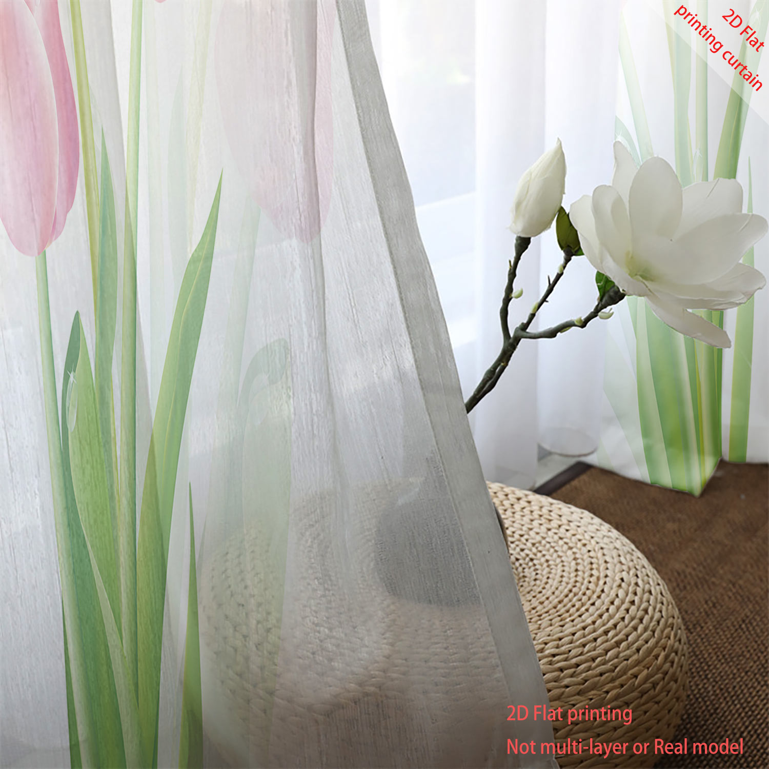 Transparenter Gazevorhang mit  – Home Office Windows Bewertung und Preis