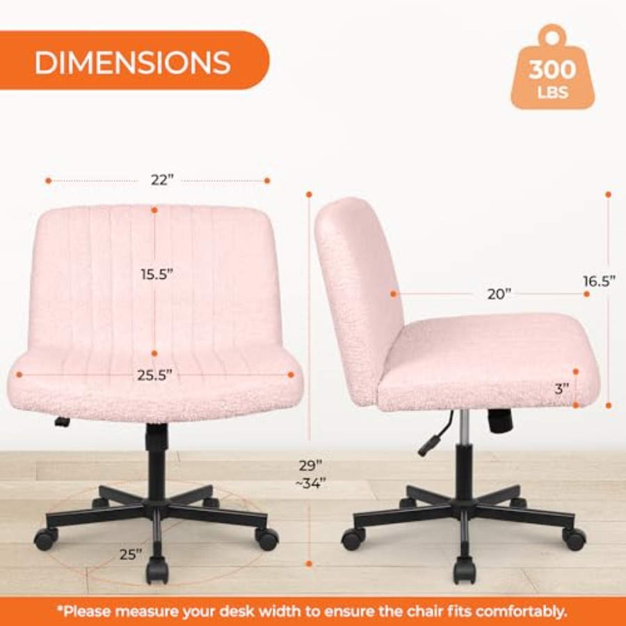 Criss-Cross-Stuhl mit Rollen f – Home Office Desk Bewertung und Preis
