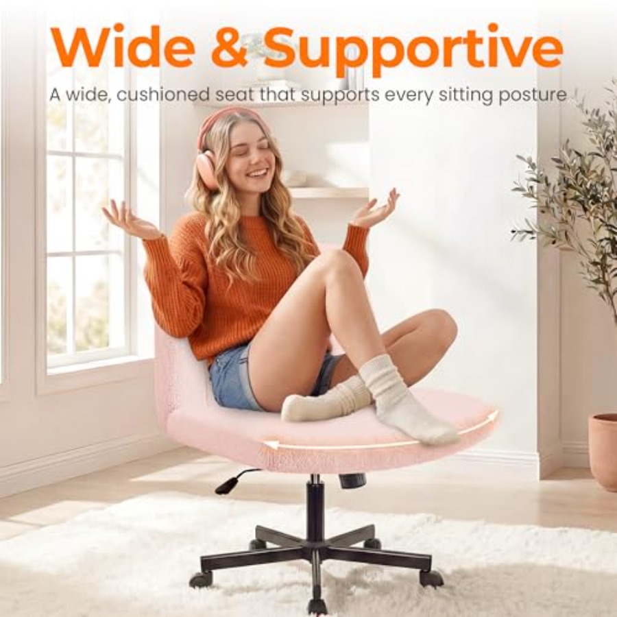 Criss-Cross-Stuhl mit Rollen f – Home Office Desk Bewertung und Preis