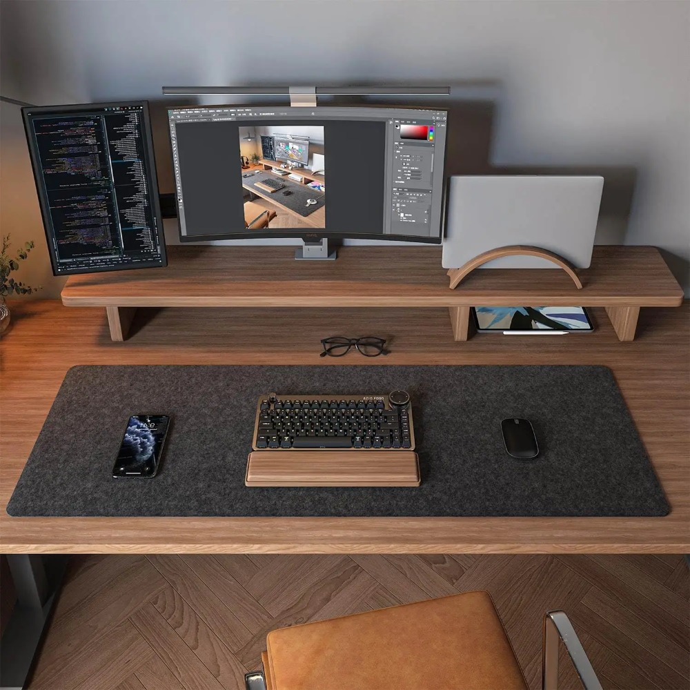 Filz-Schreibtischunterlage, Co – Home Office Keyboard And Mouse Bewertung und Preis
