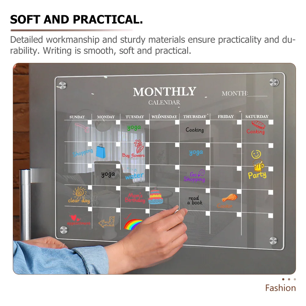 Magnetische Kühlschranktafel,  – Magnetic Calendar Board Bewertung und Preis