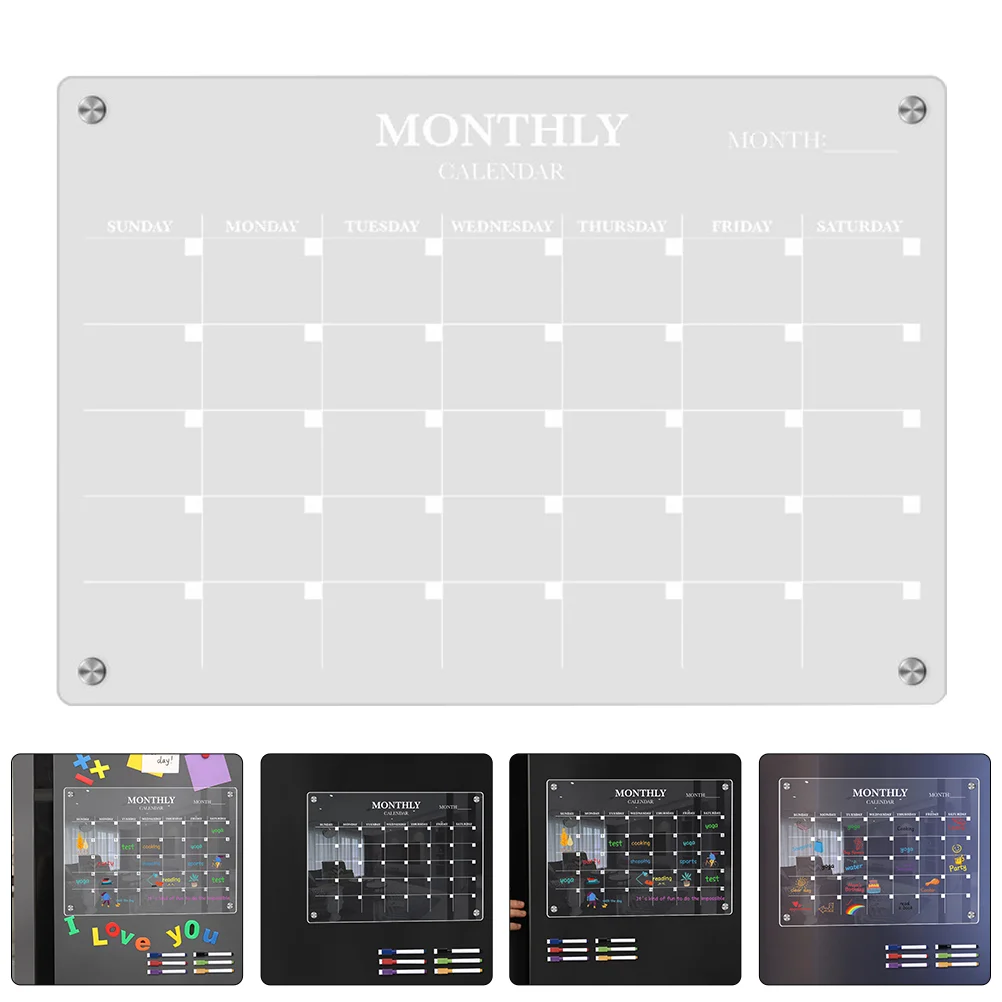 Magnetische Kühlschranktafel,  – Magnetic Calendar Board Bewertung und Preis