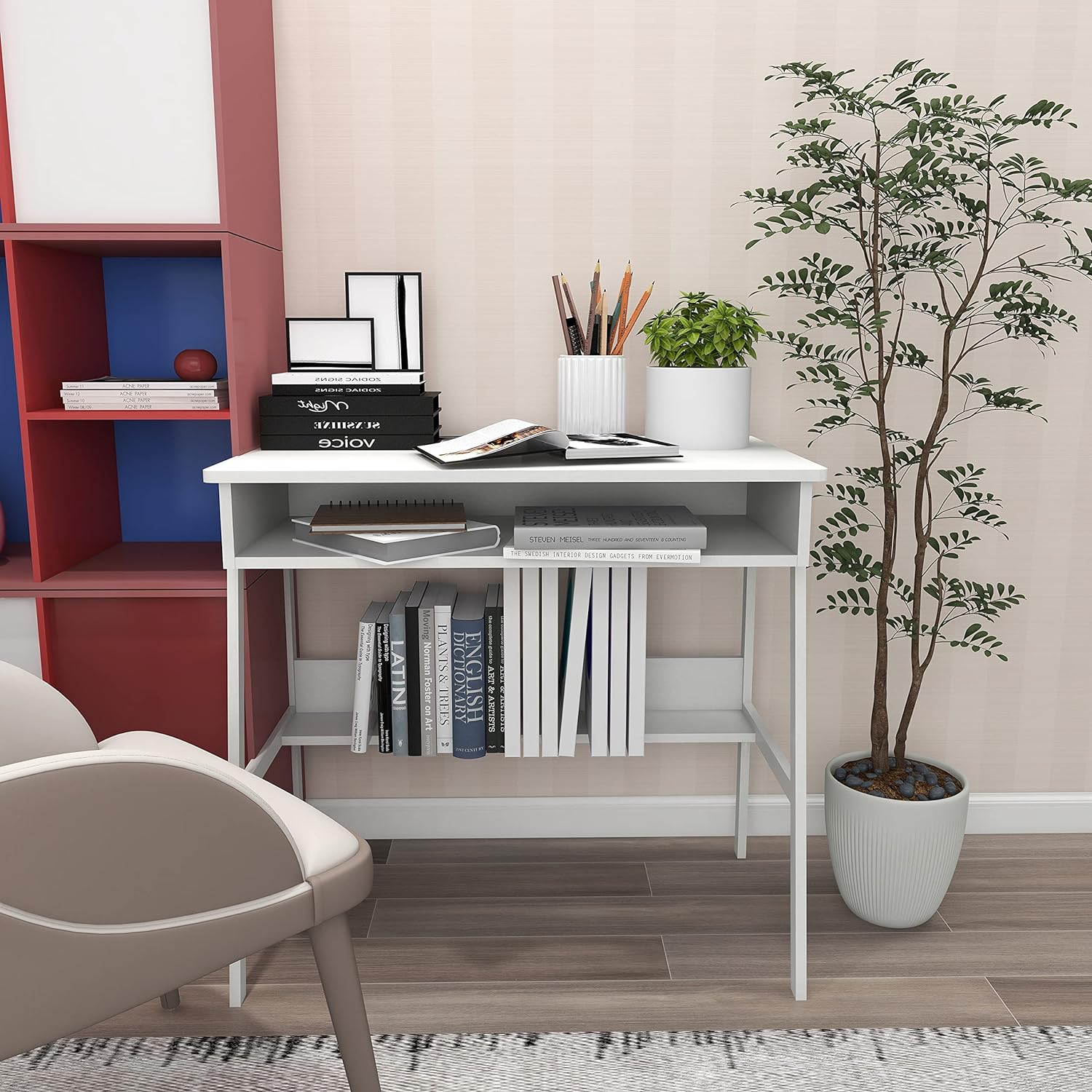 ！@Combohome Home Furniture Bür – Home Office With Two Desks Bewertung und Preis