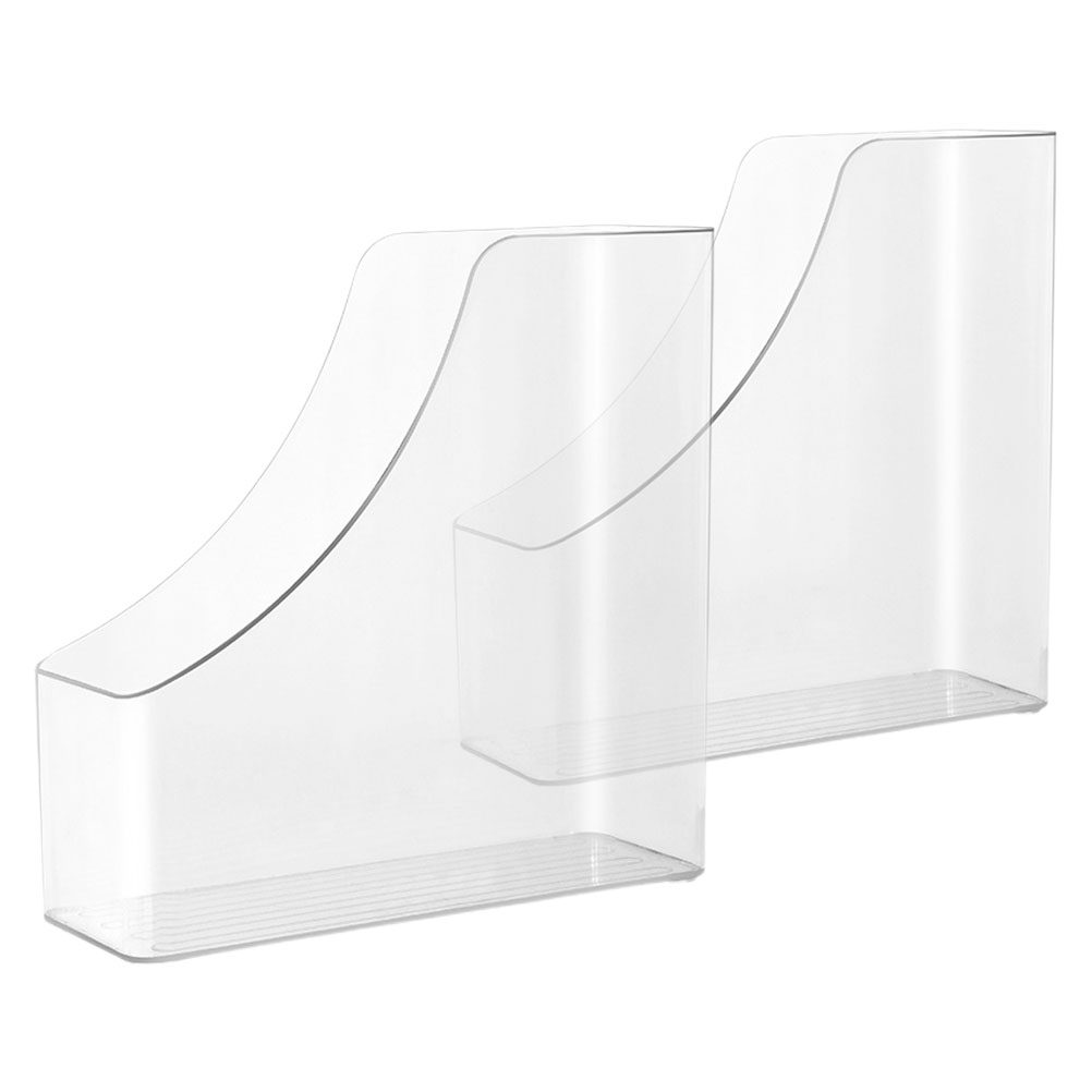 2 Stück transparente Aktenboxe – Home Office With Library Bewertung und Preis