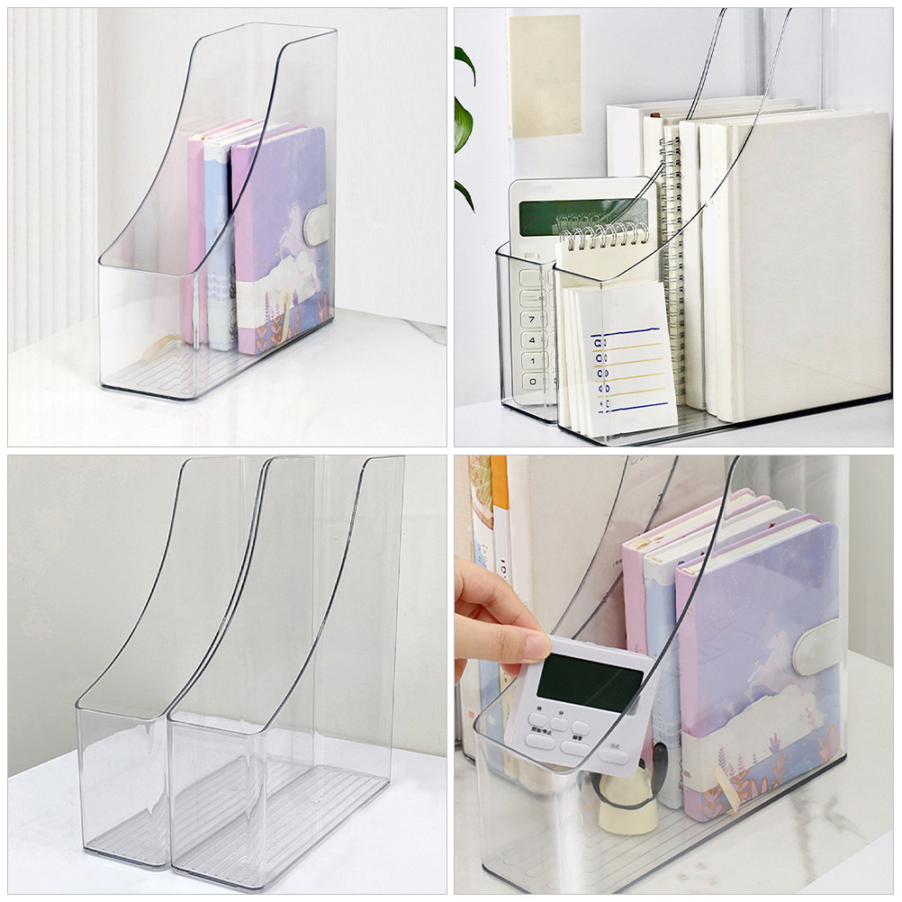 2 Stück transparente Aktenboxe – Home Office With Library Bewertung und Preis