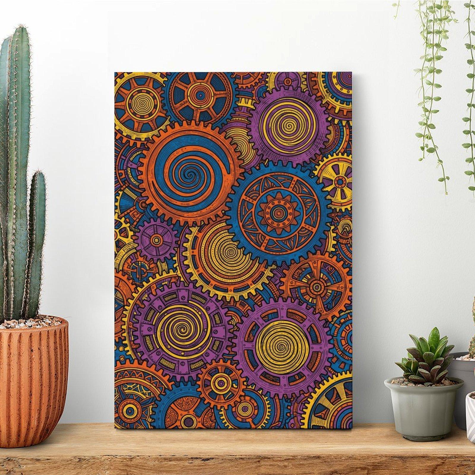 Bedruckte Leinwandkunst, farbe – Home Office Gear Bewertung und Preis