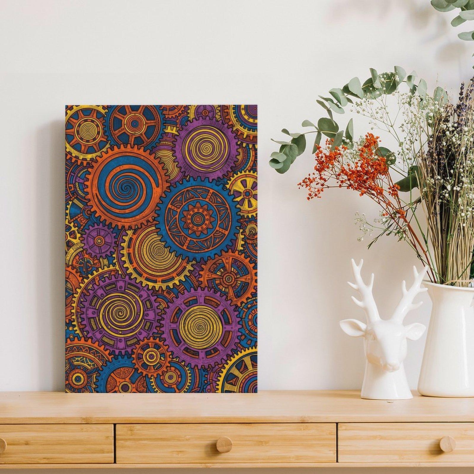 Bedruckte Leinwandkunst, farbe – Home Office Gear Bewertung und Preis