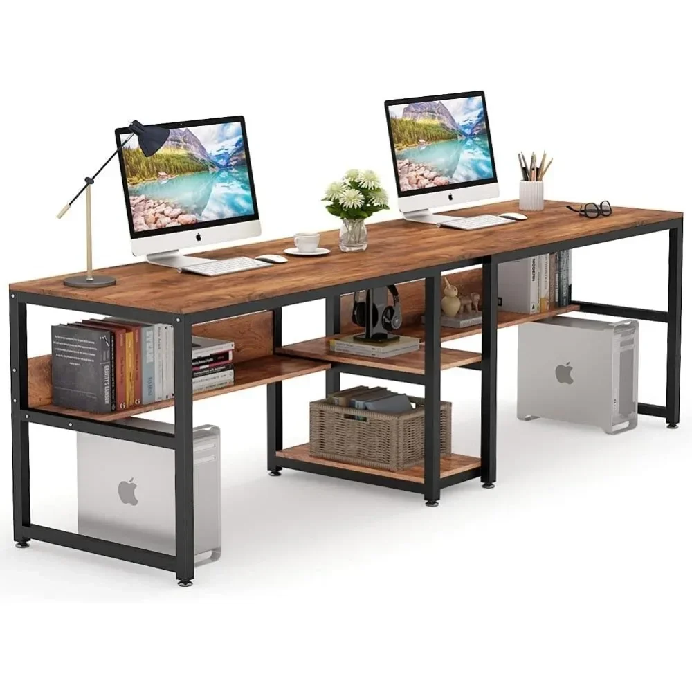 #   Zweier-Schreibtisch mit Bü – Home Office With Two Desks Bewertung und Preis