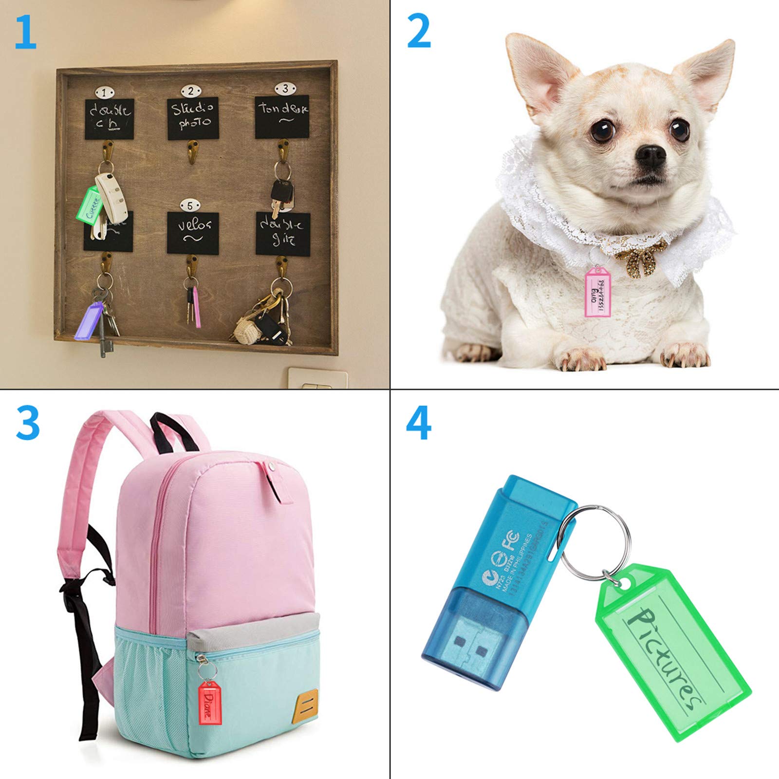16er-Pack Plastik-Schlüsselanh – Home Office Windows Bewertung und Preis
