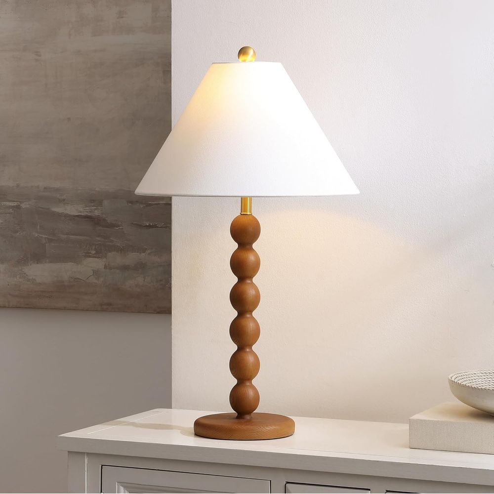 Tischlampe aus natürlichem bra – Home Office Desk Bewertung und Preis