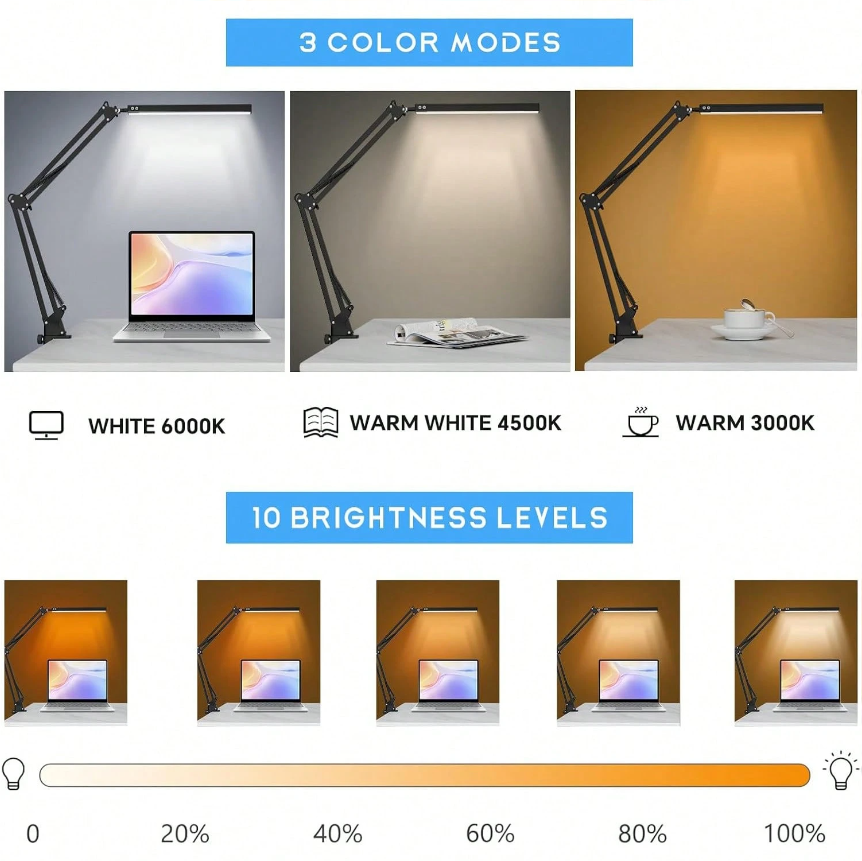 LED-Schreibtischlampe für Zuha – Home Office Desk Bewertung und Preis