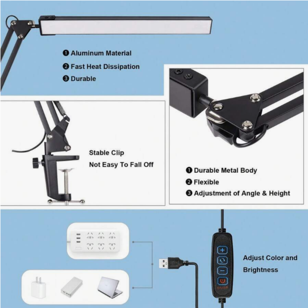 LED-Schreibtischlampe für Zuha – Home Office Desk Bewertung und Preis