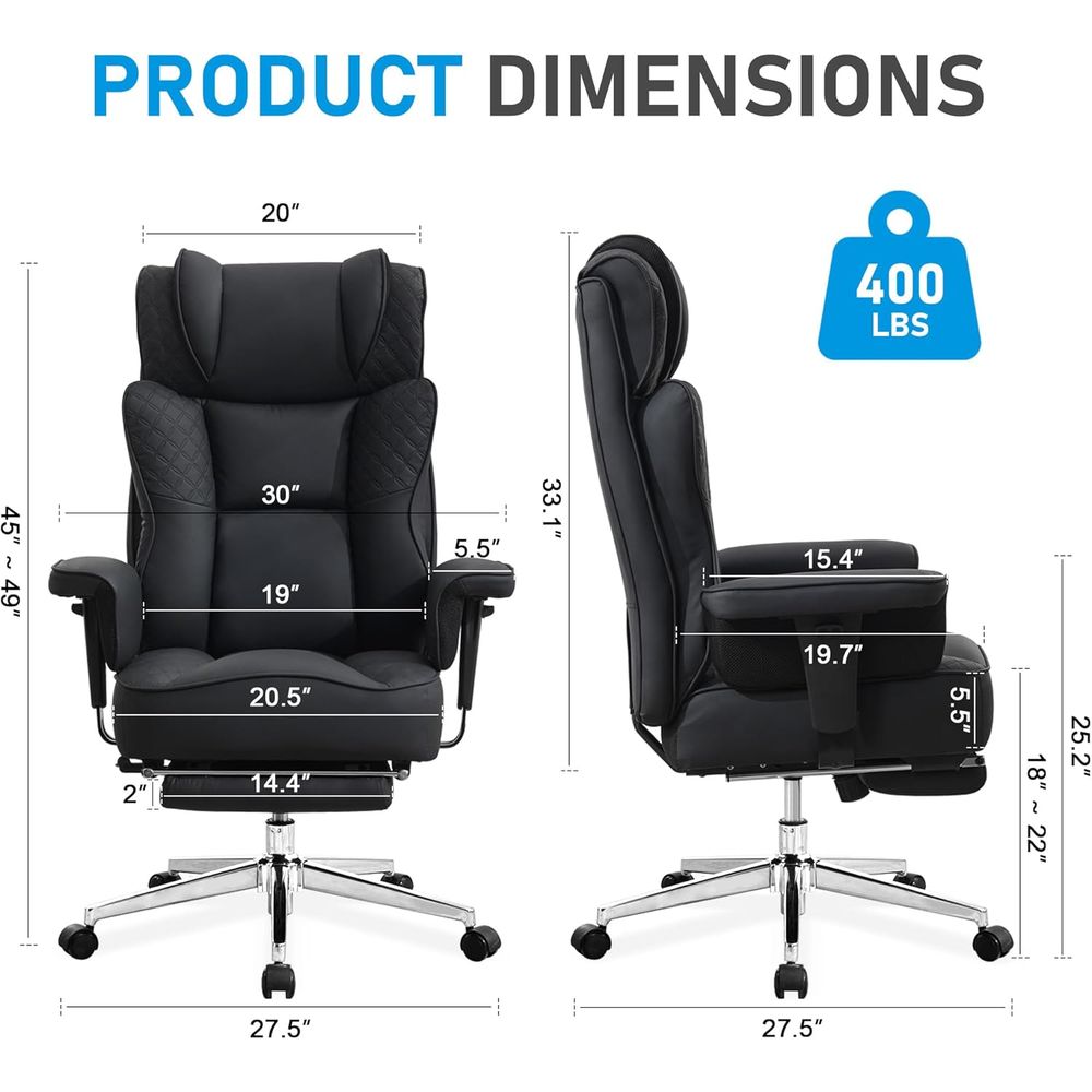 Großer und hoher Bürostuhl, er – Ergonomic Office Chair Bewertung und Preis
