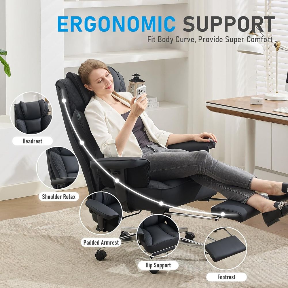 Großer und hoher Bürostuhl, er – Ergonomic Office Chair Bewertung und Preis