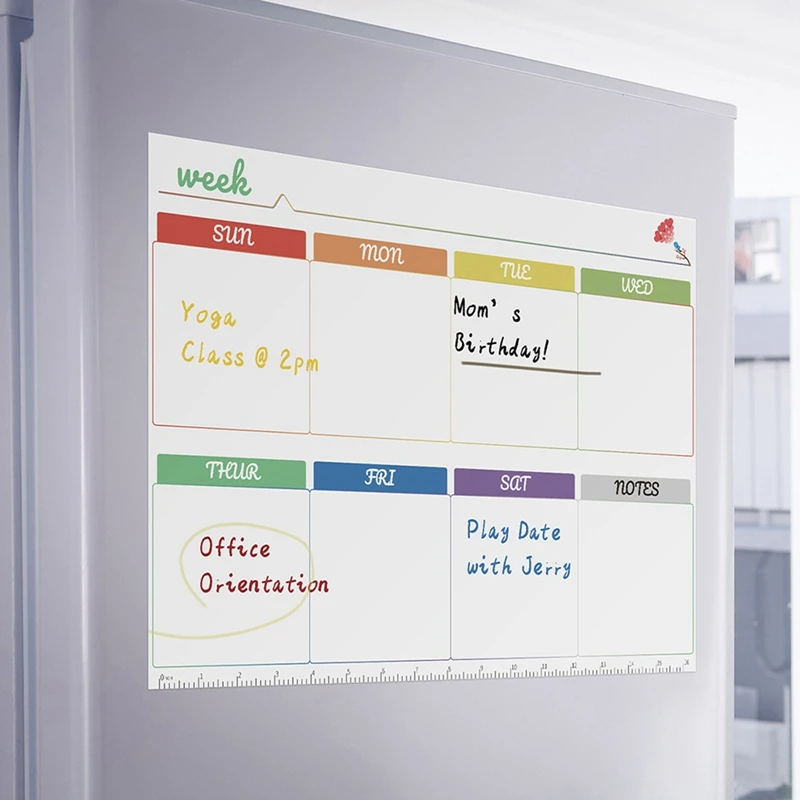 Tägliche Woche Monat Plan Magn – Magnetic Calendar Board Bewertung und Preis