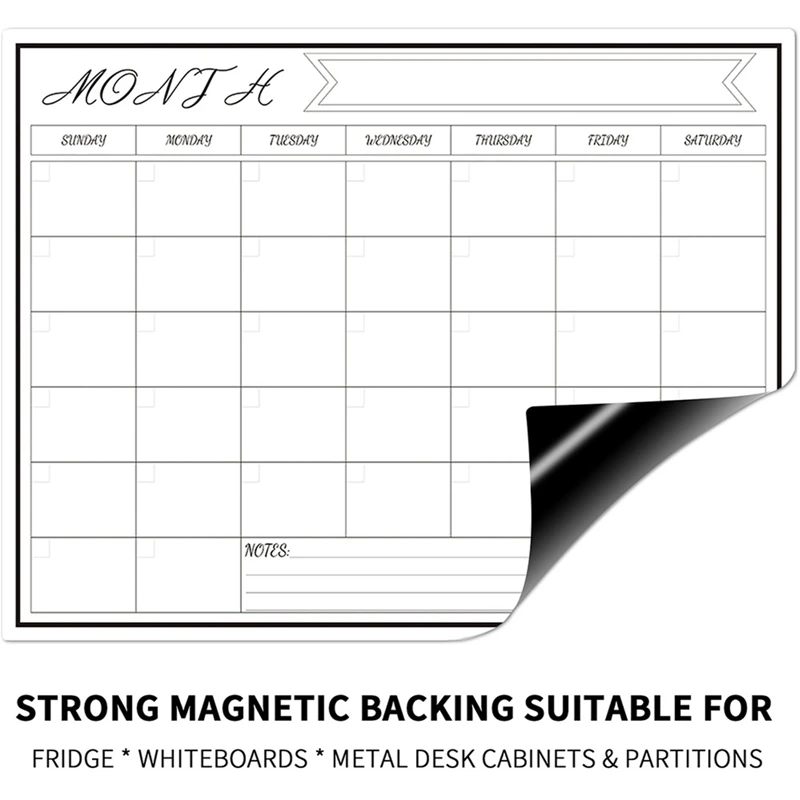 Tägliche Woche Monat Plan Magn – Magnetic Calendar Board Bewertung und Preis