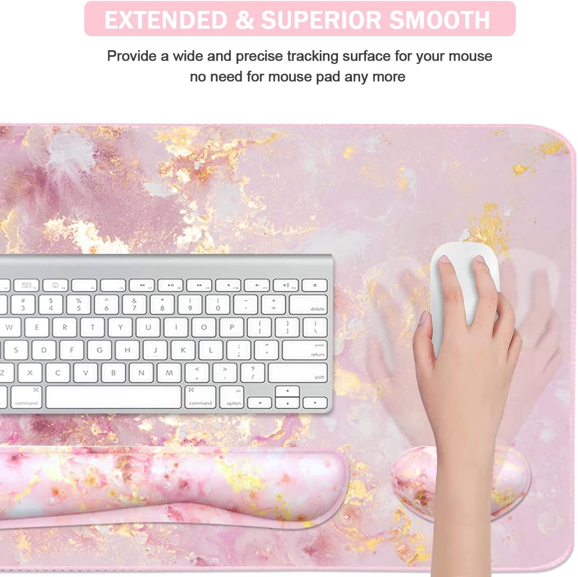 Großes Gaming-Mauspad mit Tast – Home Office Keyboard And Mouse Bewertung und Preis