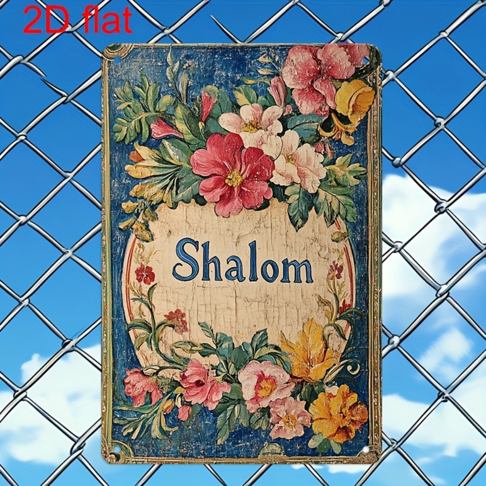 CIFBUY Vintage Floral Shalom A – Home Office Free Bewertung und Preis