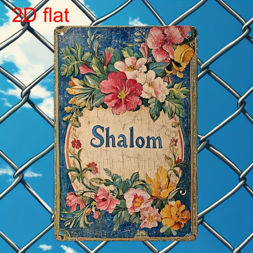 CIFBUY Vintage Floral Shalom A – Home Office Free Bewertung und Preis