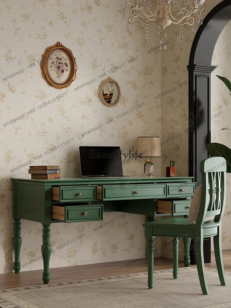 X4 Vintage-Stil Zwei-in-Eins B – Home Office With Two Desks Bewertung und Preis