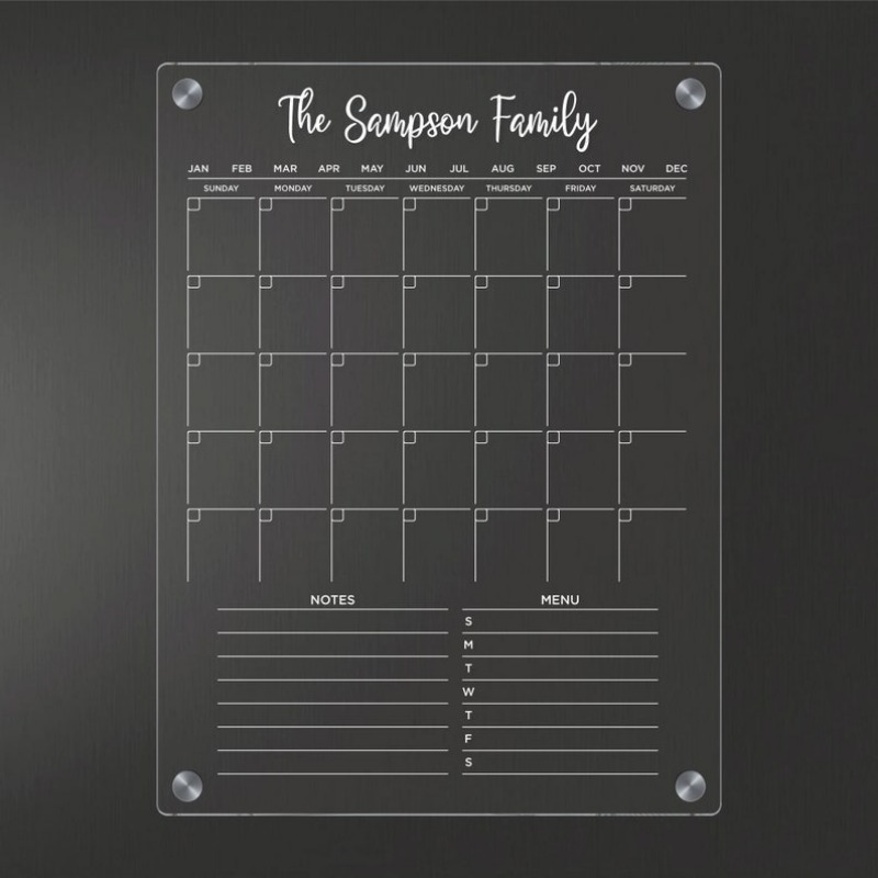 Acryl-Kühlschrankkalender, mag – Magnetic Calendar Board Bewertung und Preis