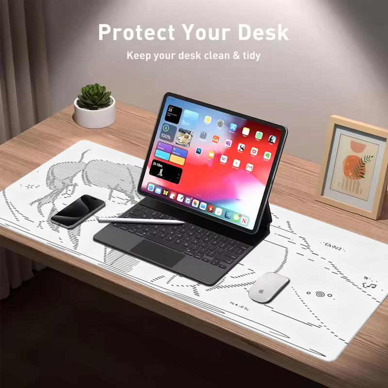 1 Stück Leder-Mauspad Anime En – Home Office Keyboard And Mouse Bewertung und Preis