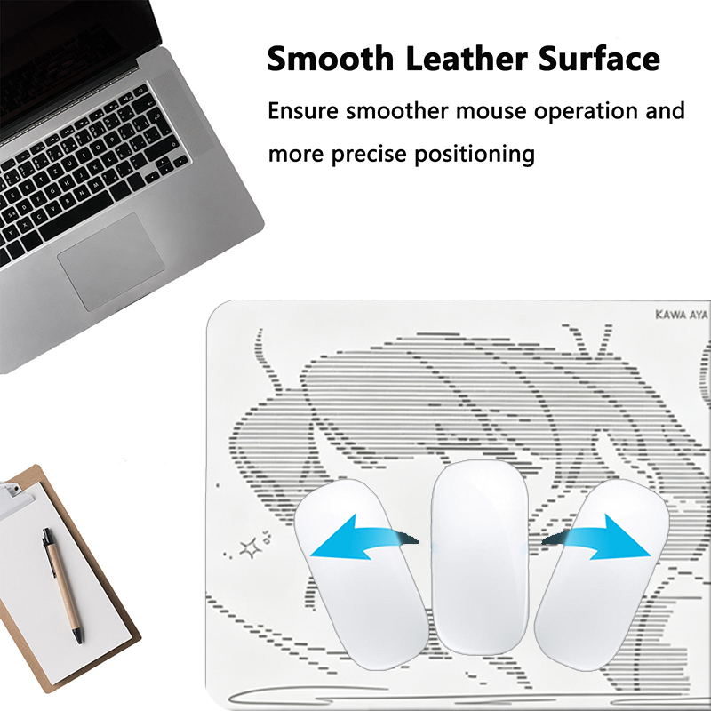1 Stück Leder-Mauspad Anime En – Home Office Keyboard And Mouse Bewertung und Preis