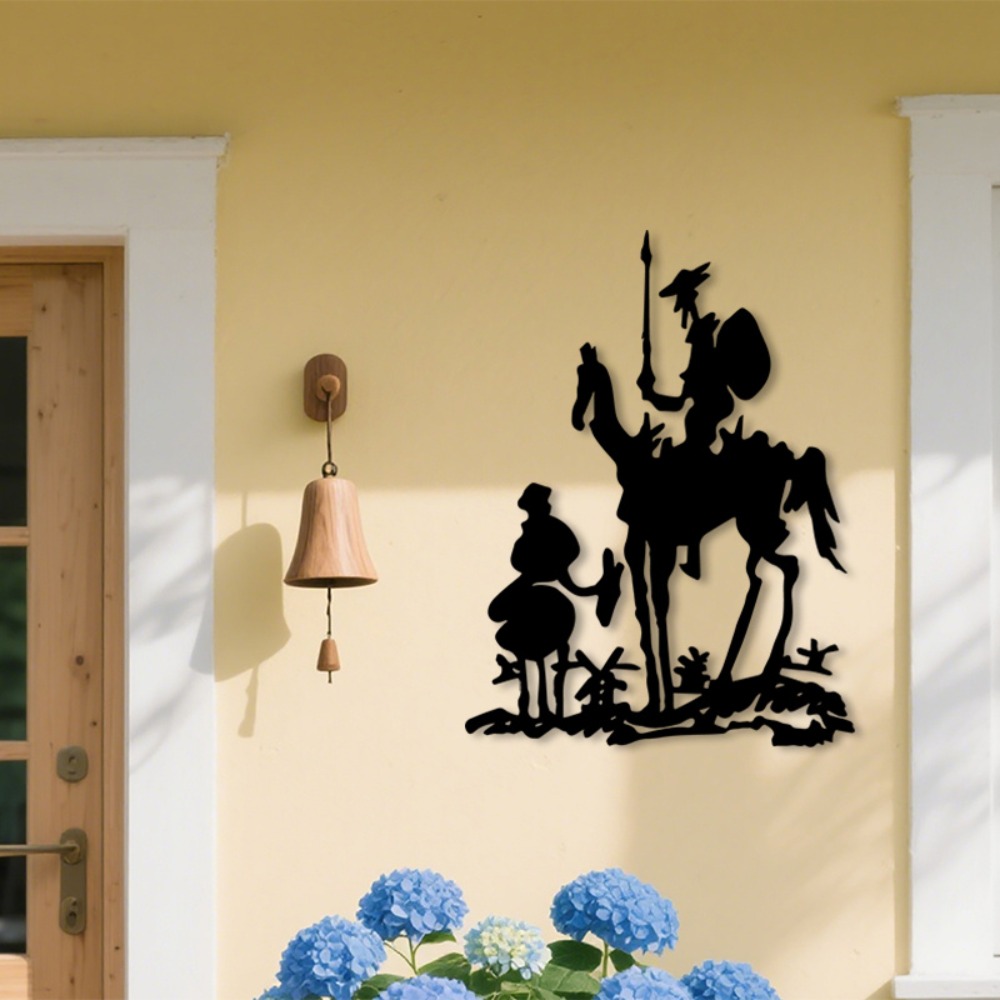 CIFBUY Metall-Wandkunst, Eisen – Home Office With Library Bewertung und Preis